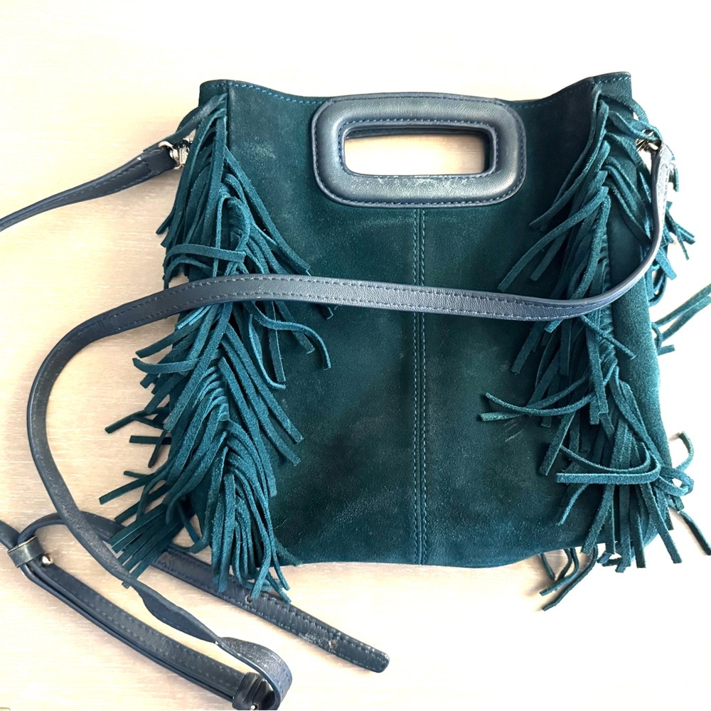 Maje Teal M Bag